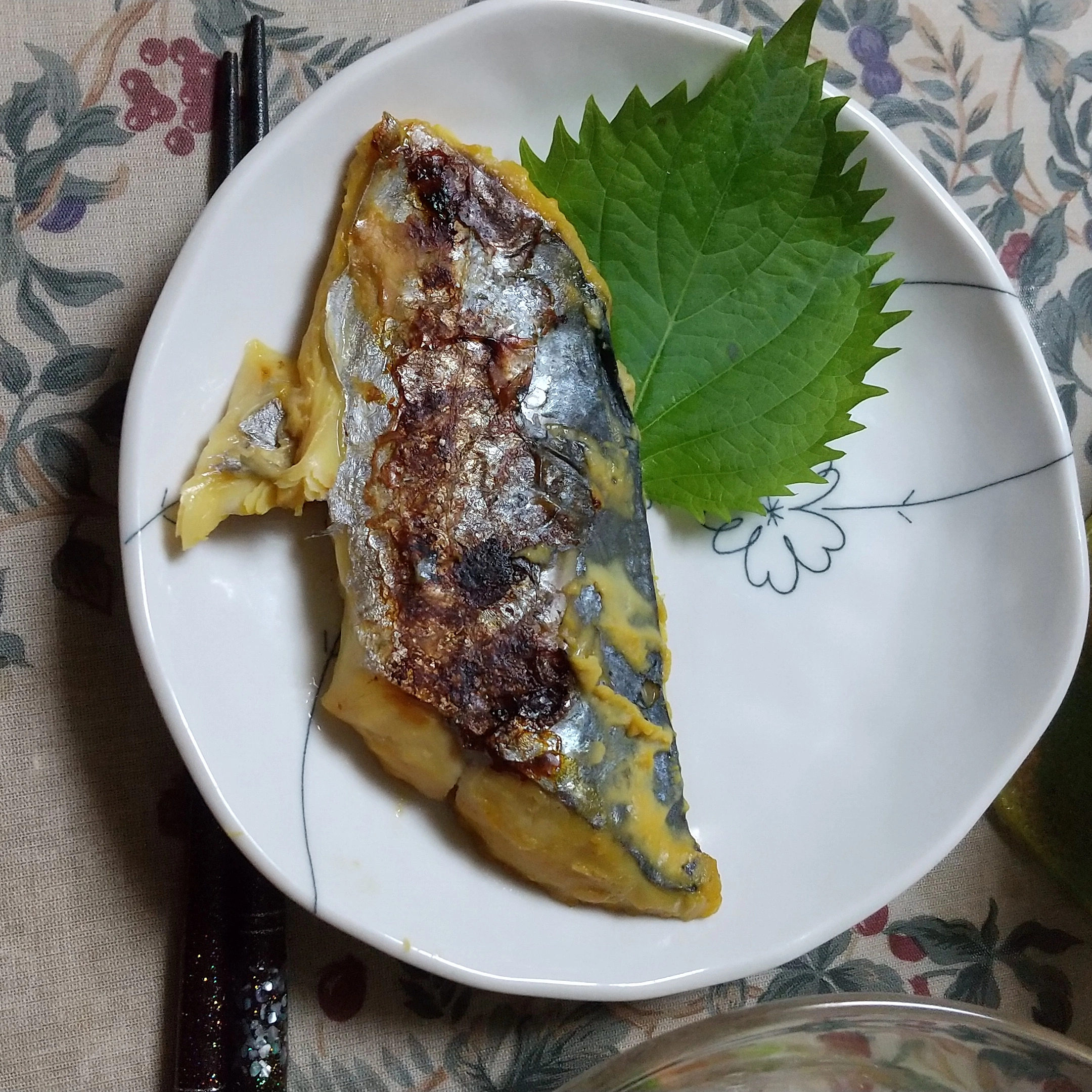Spanish mackerel grilled Private Tour in Kyoto Wearing Kimono with